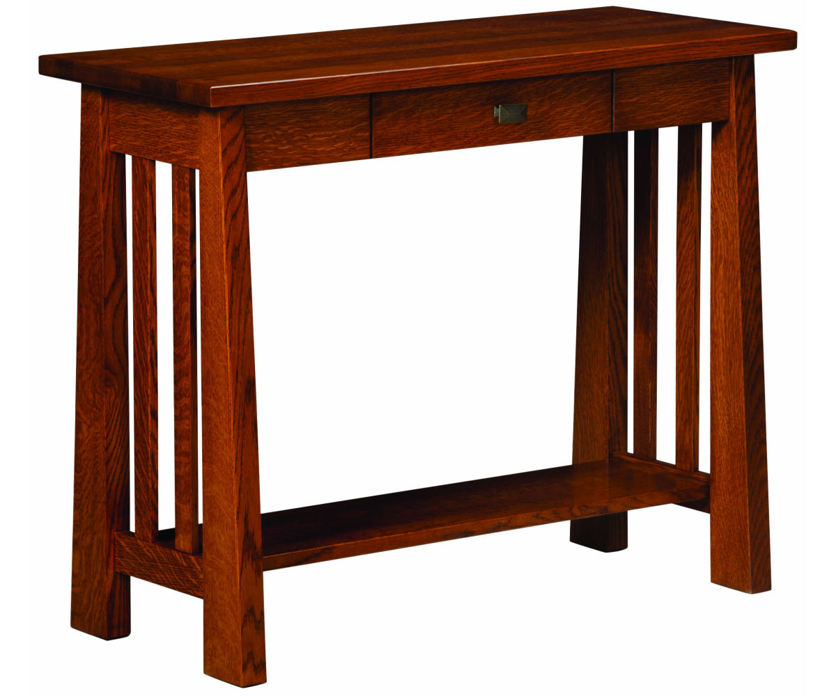 Freemont Mission Open Hall Table PA Dutch Woodcraft