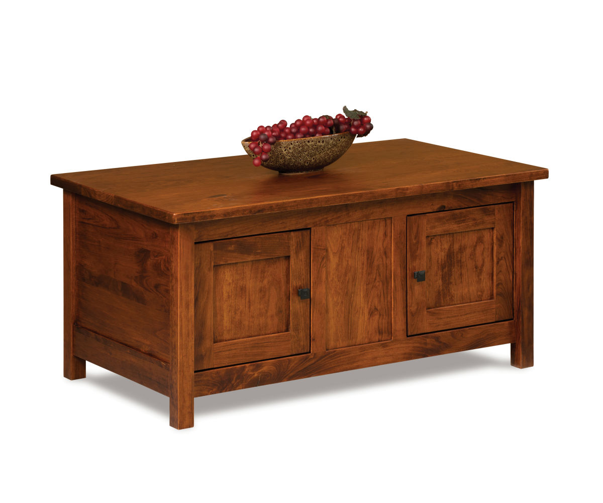 Centennial Enclosed Coffee Table PA Dutch Woodcraft