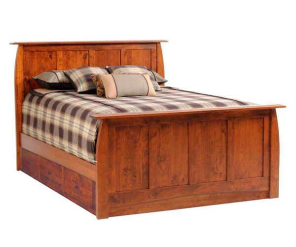 Bordeaux Panel Bed With Drawer Units
