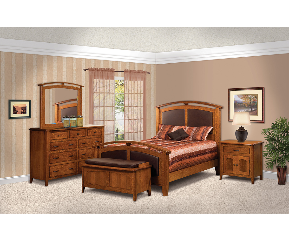 Cascade Lingerie Chest with Mirror - Image 2