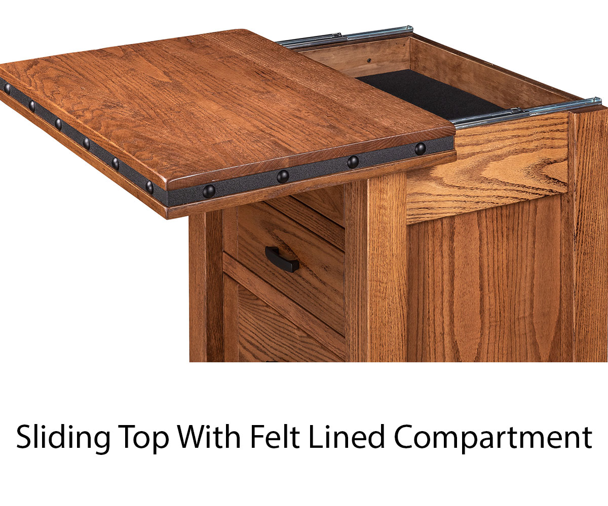 Bay Pointe 3 Drawer Small Nightstand - Image 2