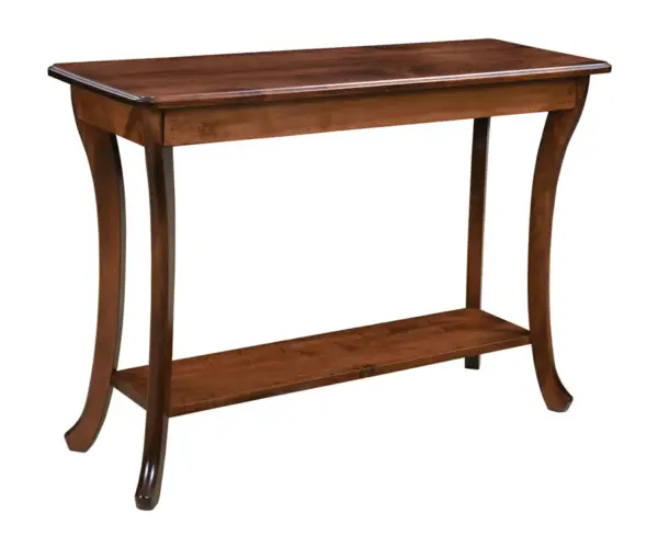 Curved Leg Sofa Table