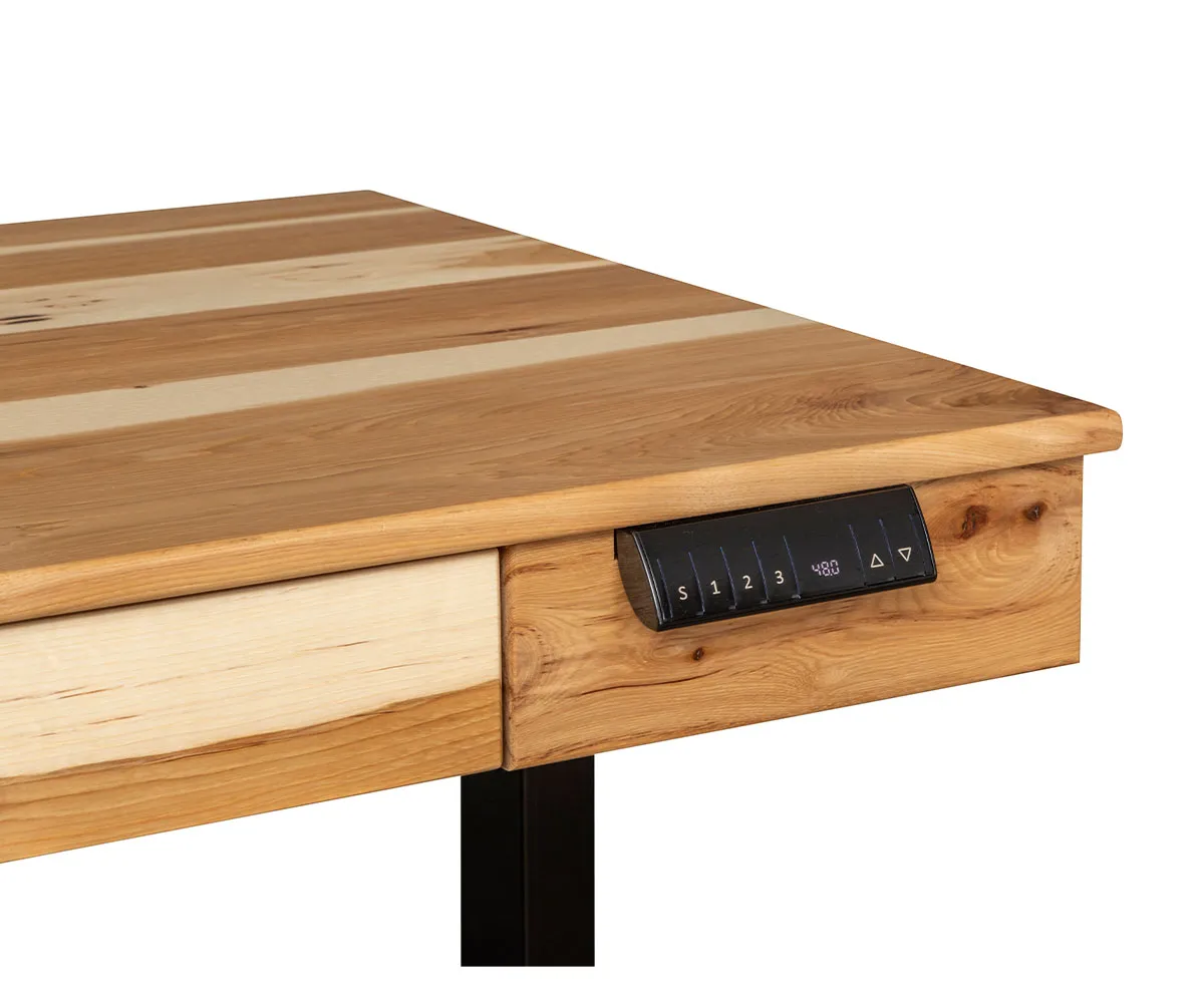 Revive 50" Lift Desk with Keyboard Drawer - Image 4