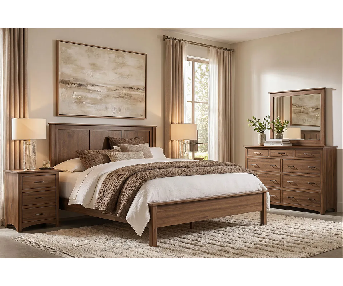 Lincoln Queen Bed with Low Footboard - Image 4