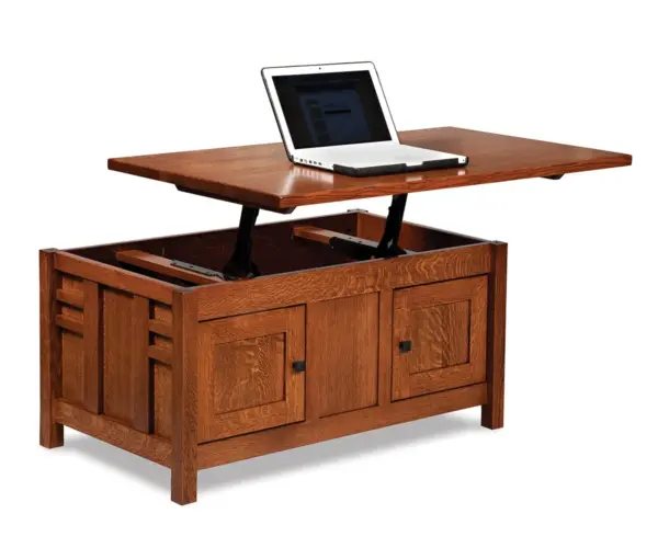 Kascade Enclosed Lift Top Coffee Table