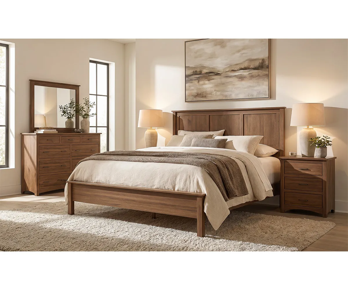 Lincoln Queen Bed with Low Footboard - Image 3
