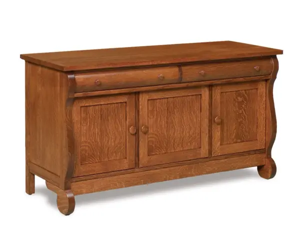 Old Classic Sleigh Media Stand - 60"W