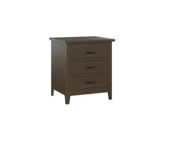 Lakeside 3 Drawer Nightstand