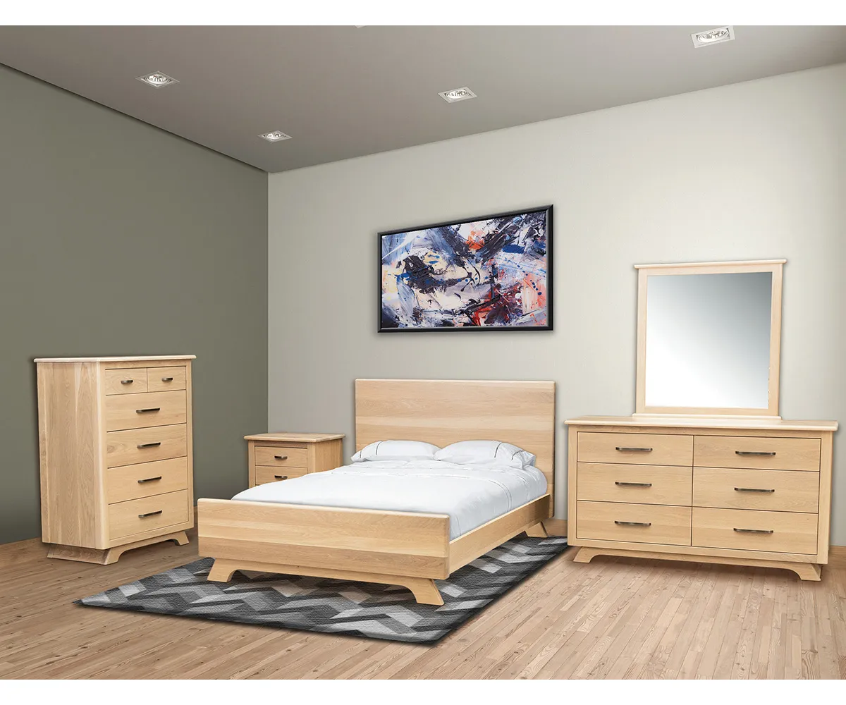 Neptune Fabric Headboard Bed - Image 3