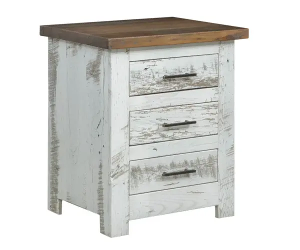 Tioga 3 Drawer Nightstand